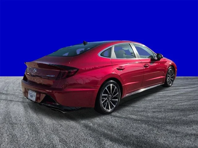 Certified Used 2020 Calypso Red Hyundai Limited image 4