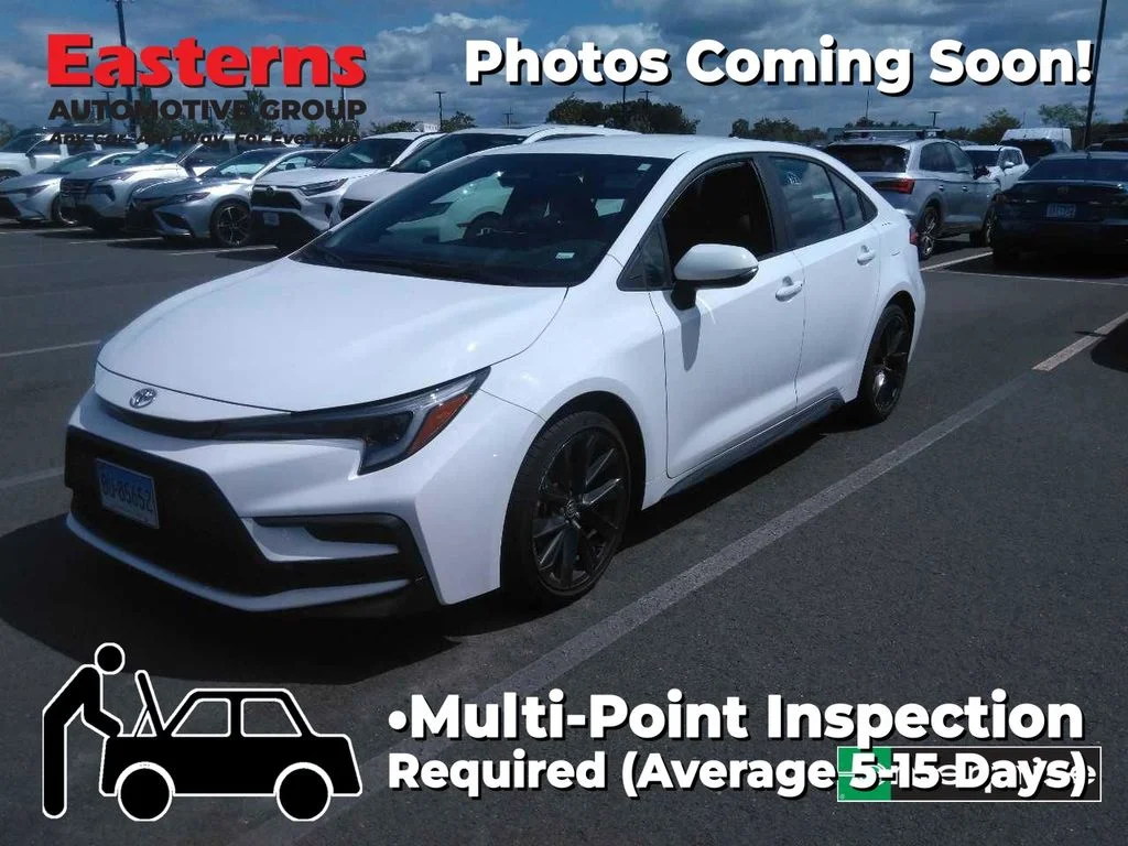 Used 2024 White Toyota SE image 1