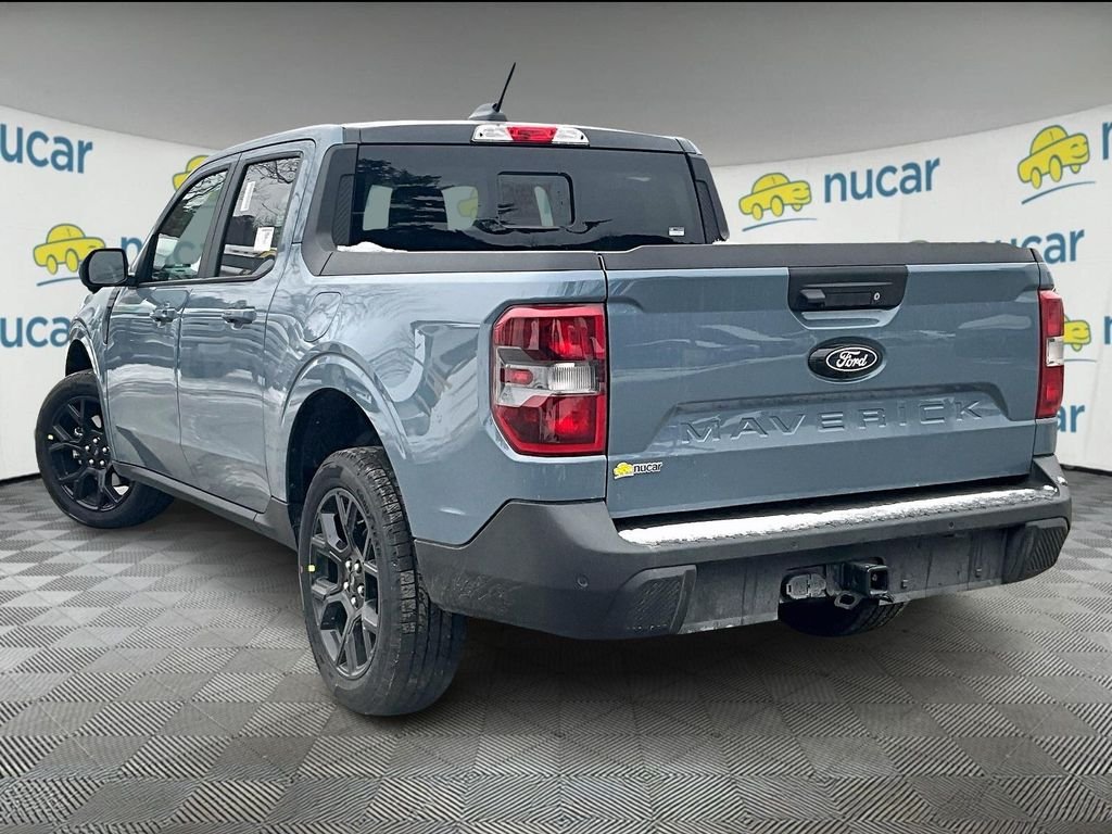 New 2026 Azure Gray Metallic Tri-Coat Ford Lariat image 4