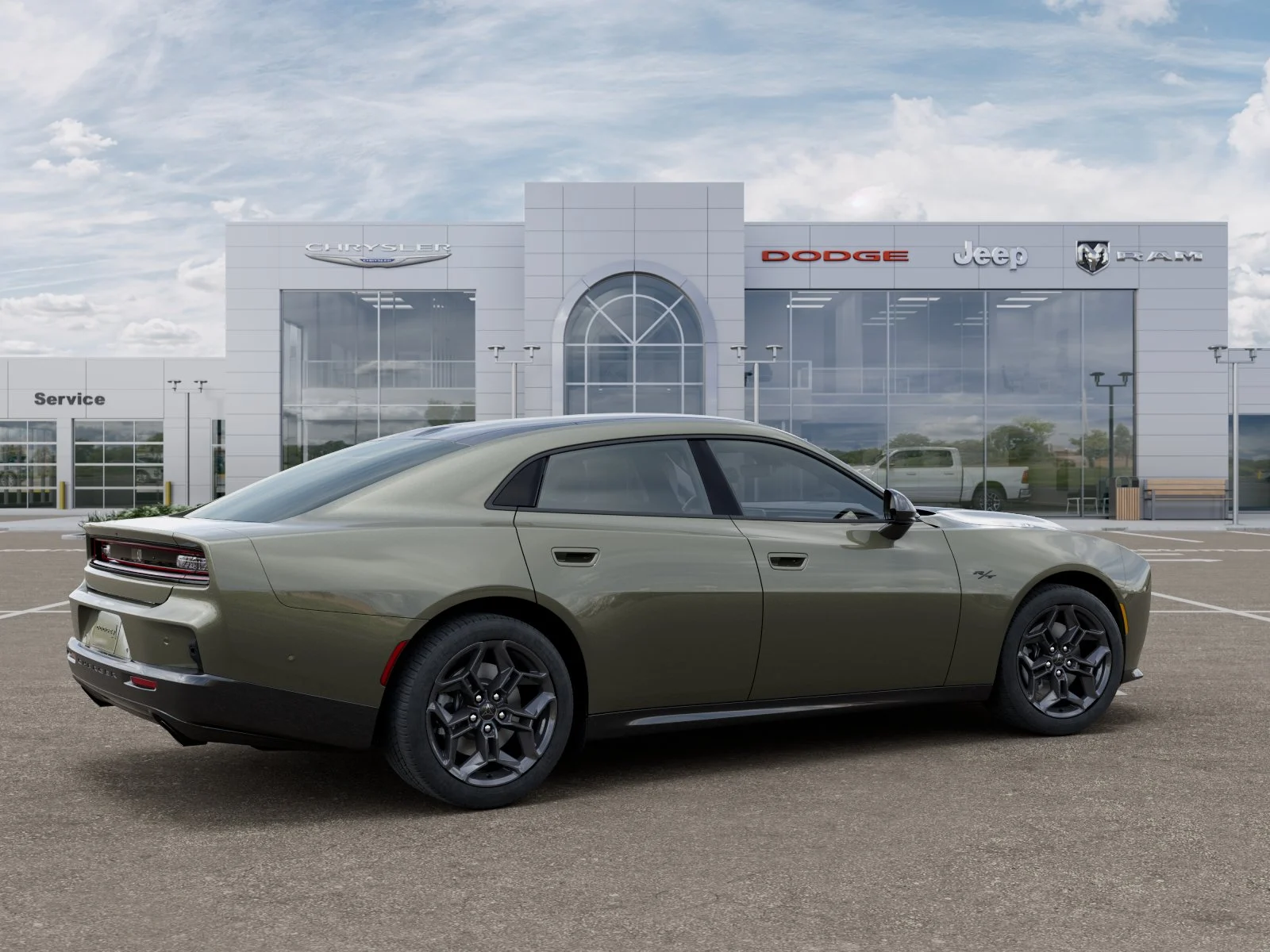 New 2026 Green Machine Exterior Paint Dodge R/T image 36