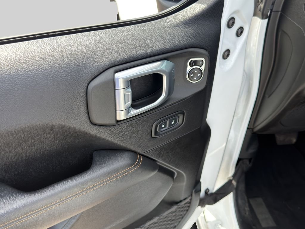 Used 2021 White Jeep Unlimited Sahara 4xe image 28