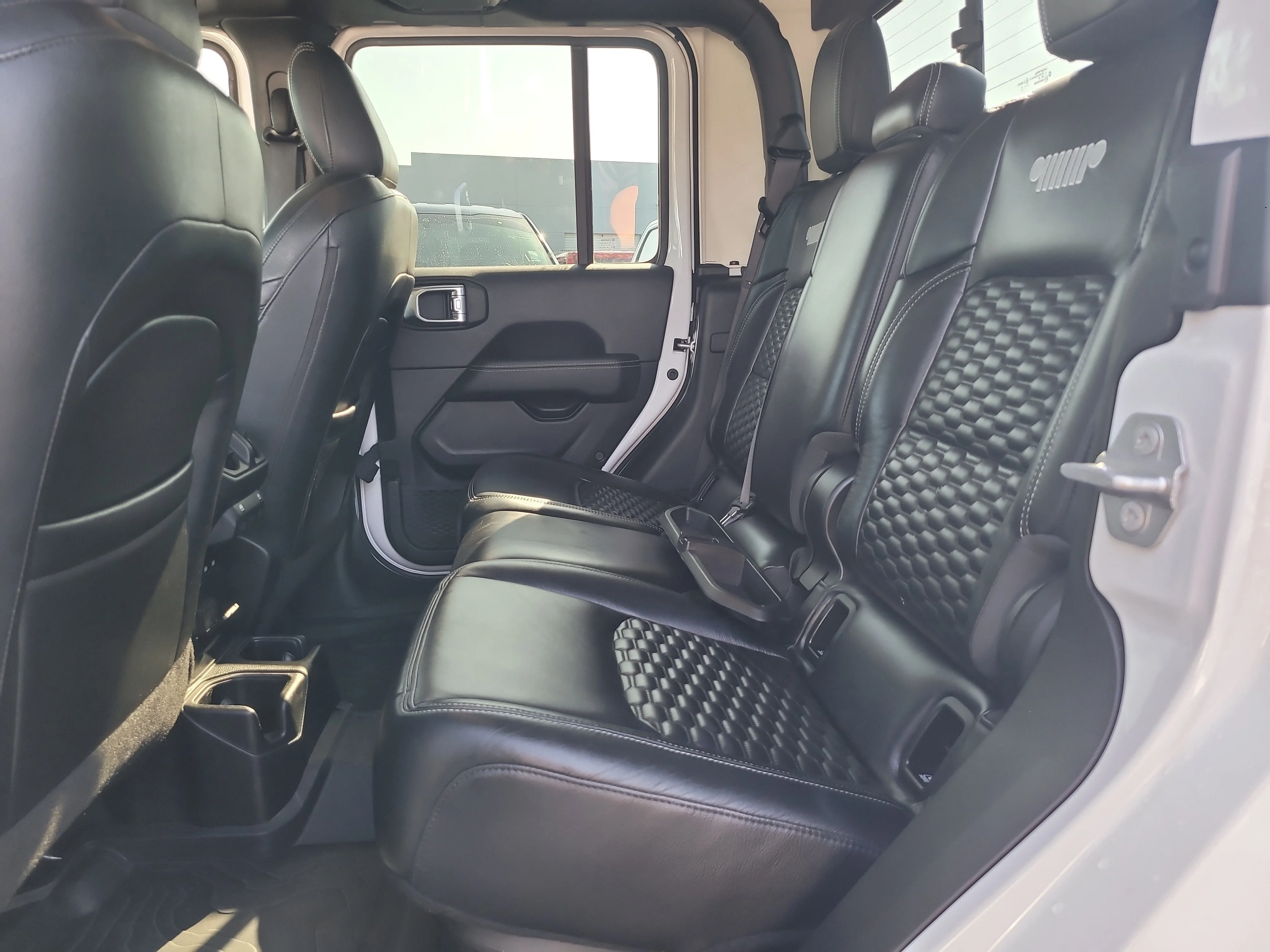 Used 2021 Bright White Clearcoat Jeep Overland image 12