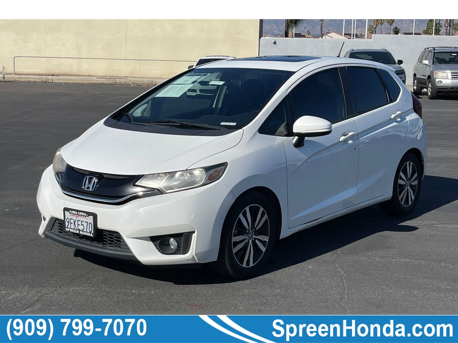 Used 2016 White Orchid Pearl Honda EX image 1