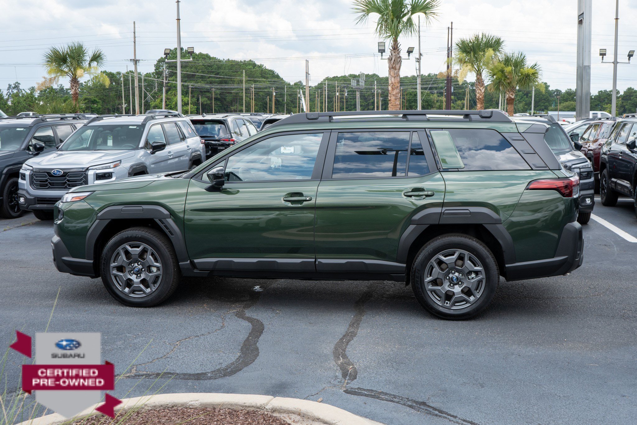 Certified Used 2026 Deep Emerald Green Pearl Subaru Premium image 6