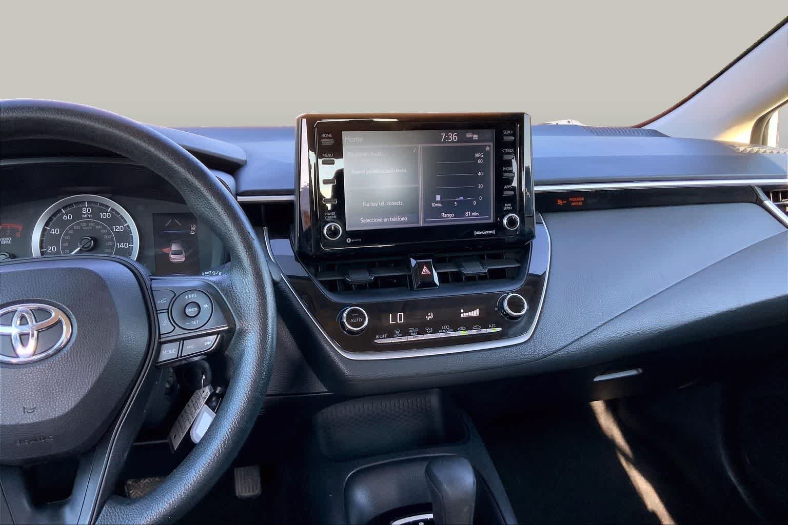 Used 2022 White Toyota LE image 7
