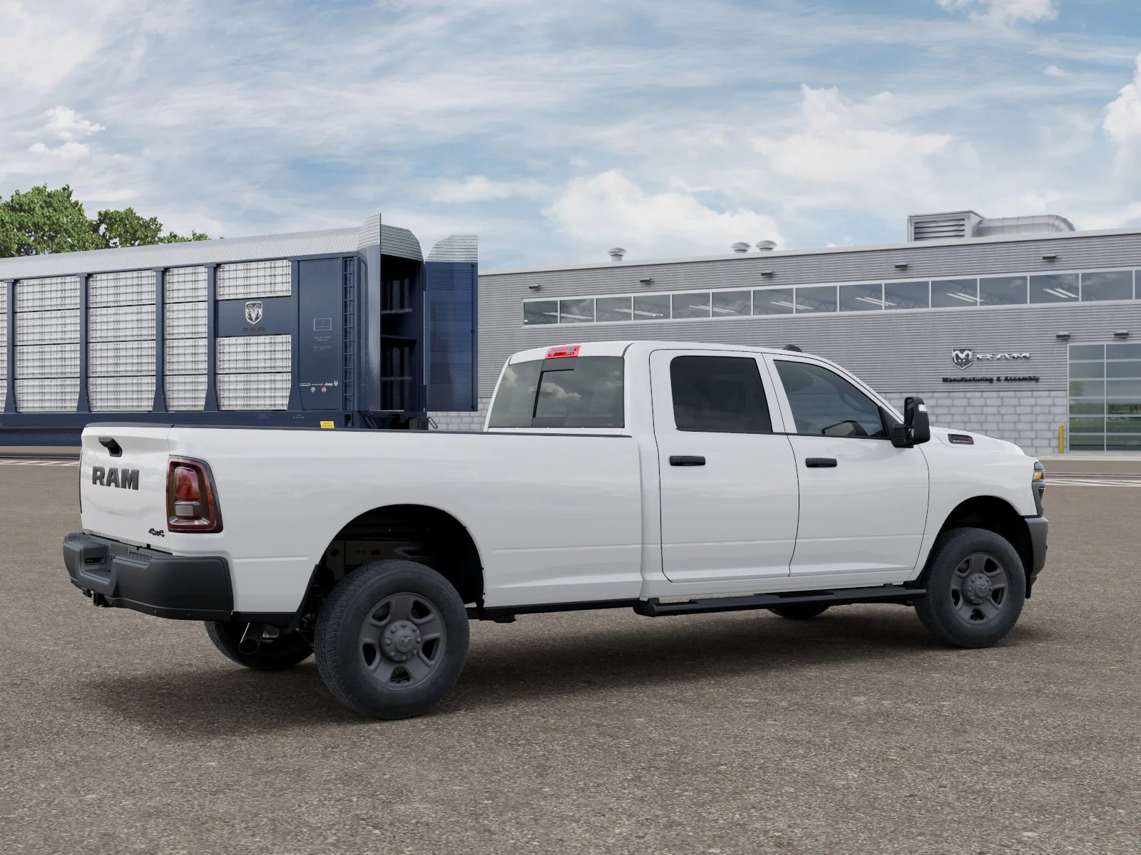 New 2026 Bright White Clearcoat RAM  image 2
