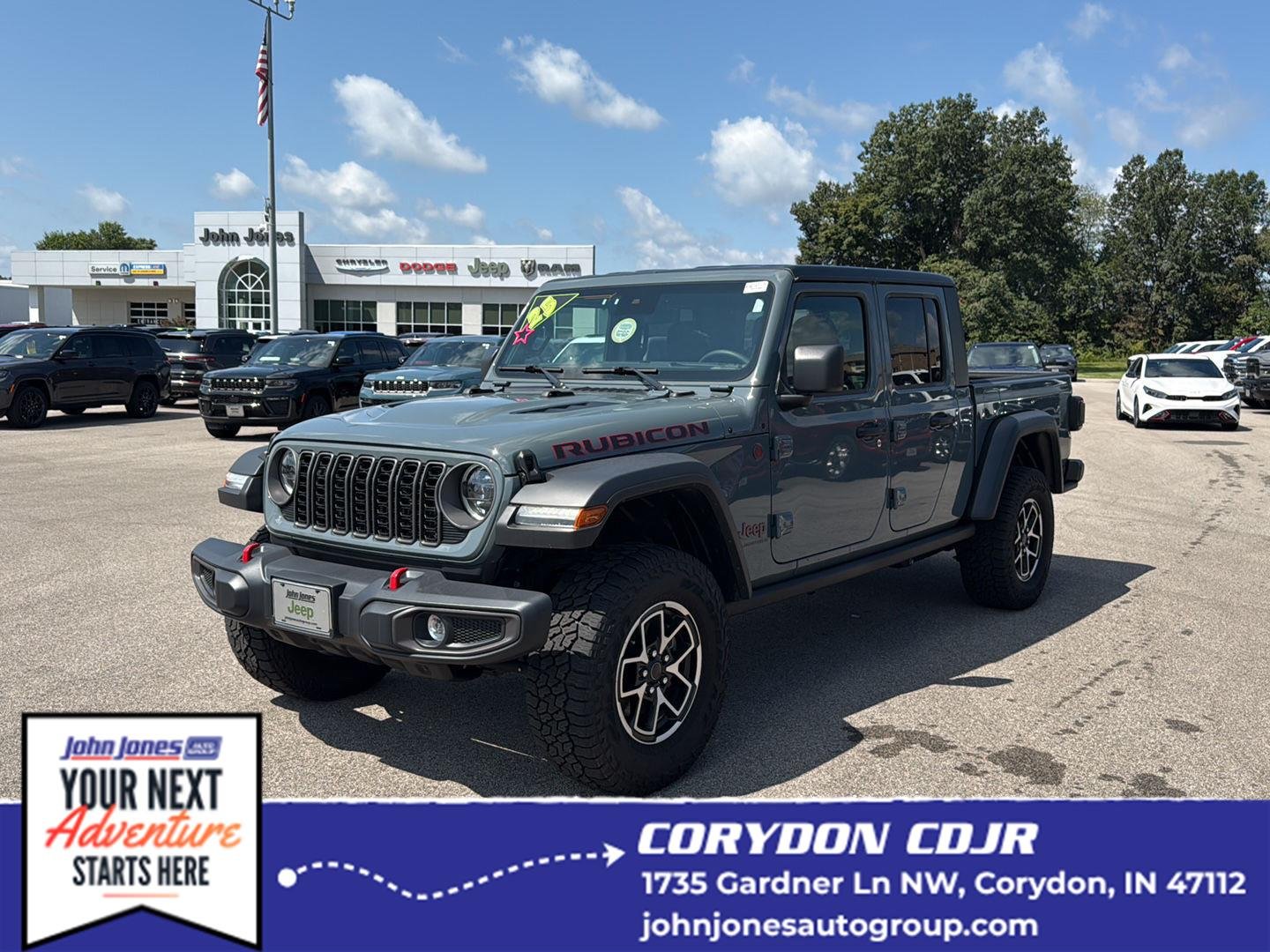 Used 2025 Anvil Clearcoat Jeep Rubicon image 1