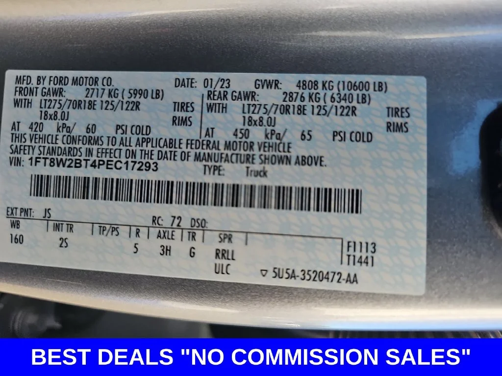 Used 2023 Iconic Silver Metallic Ford XLT image 41