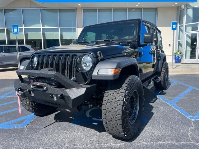 Used 2023 Black Clearcoat Jeep Sport S image 2