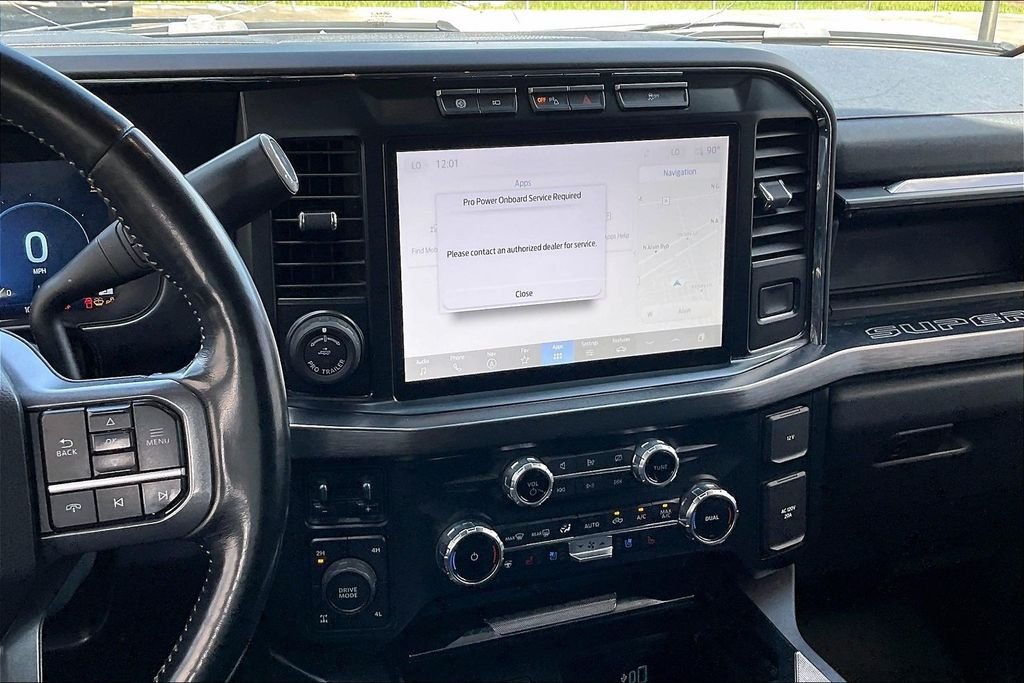 Used 2023 Agate Black Metallic Ford Lariat image 9