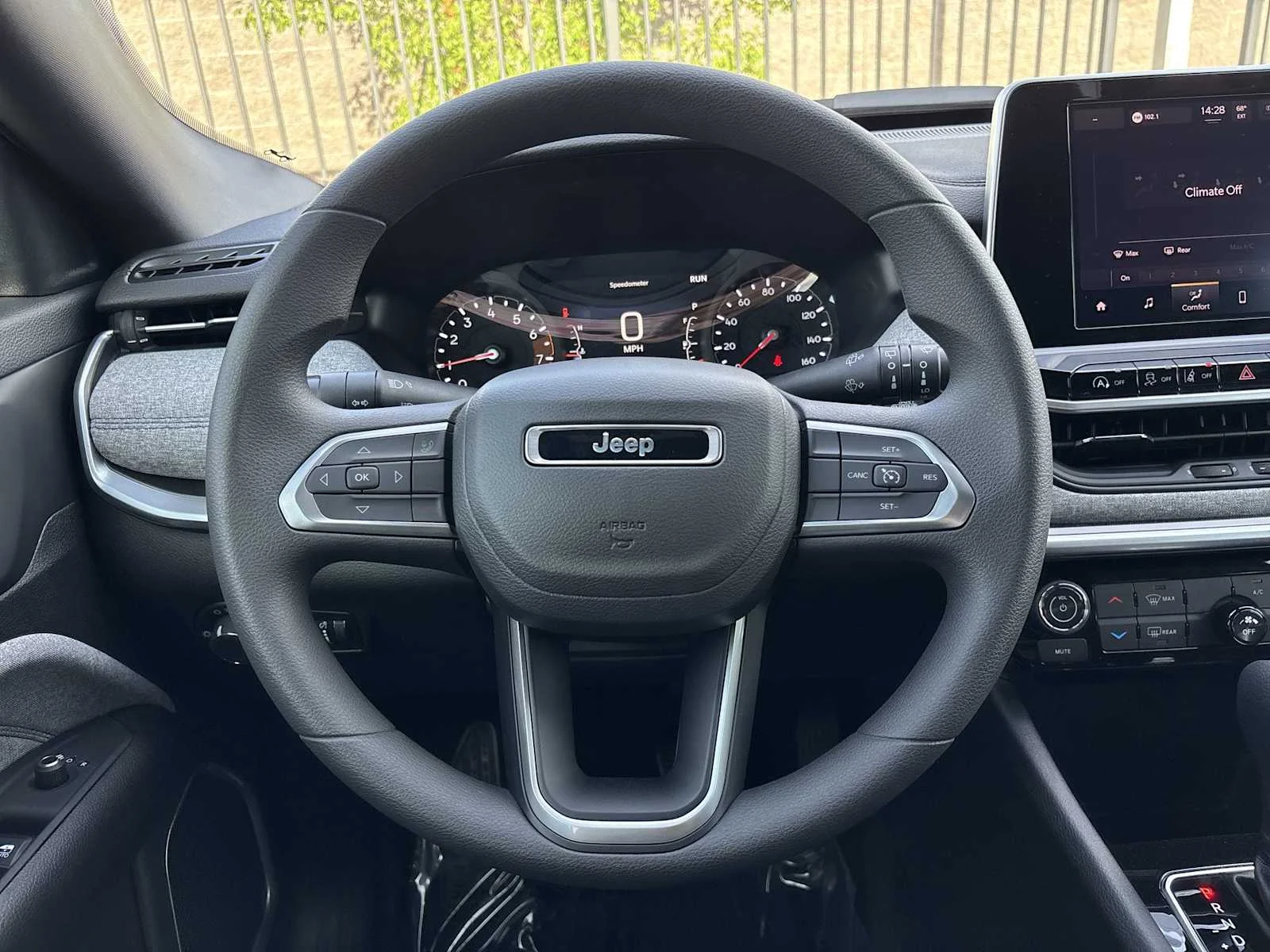 Used 2025 Diamond Black Crystal Pearlcoat Jeep Sport image 19