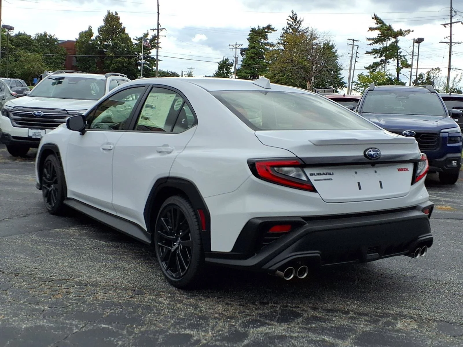 New 2026 CERAMIC WHITE Subaru Limited image 2