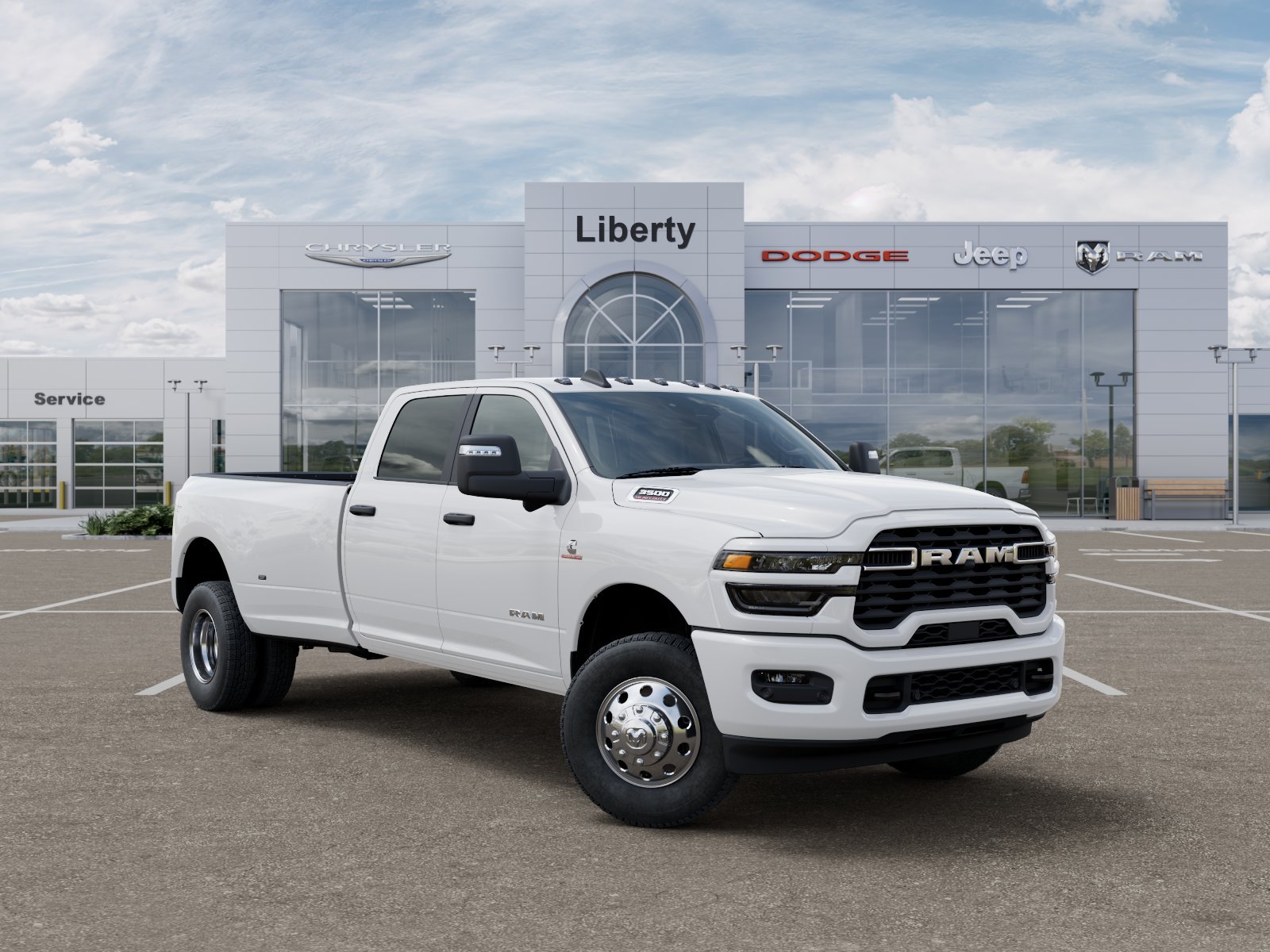 New 2026 Bright White Clearcoat RAM Big Horn image 37
