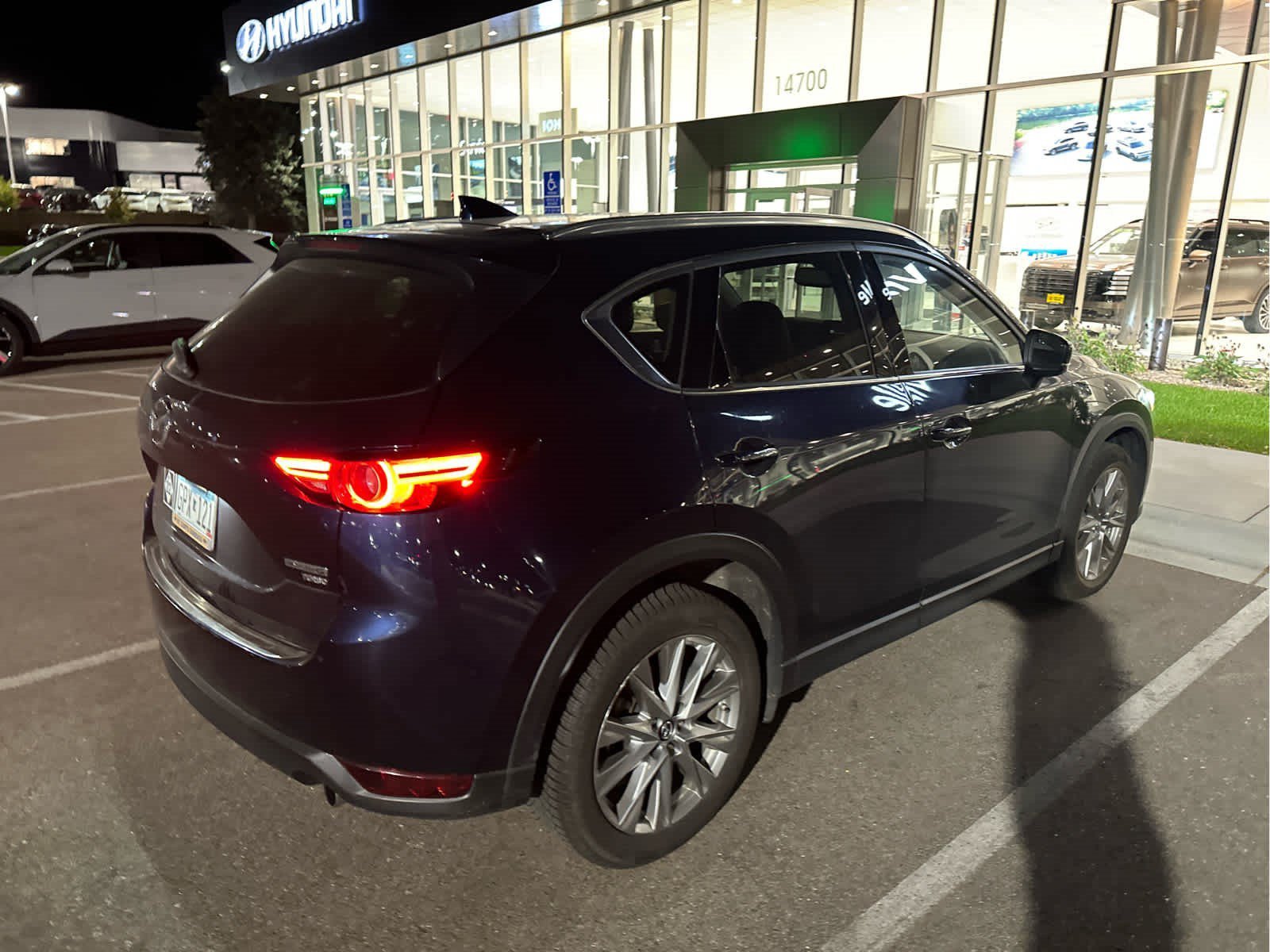 Used 2021 Deep Crystal Blue Mica Mazda Grand Touring Reserve image 6