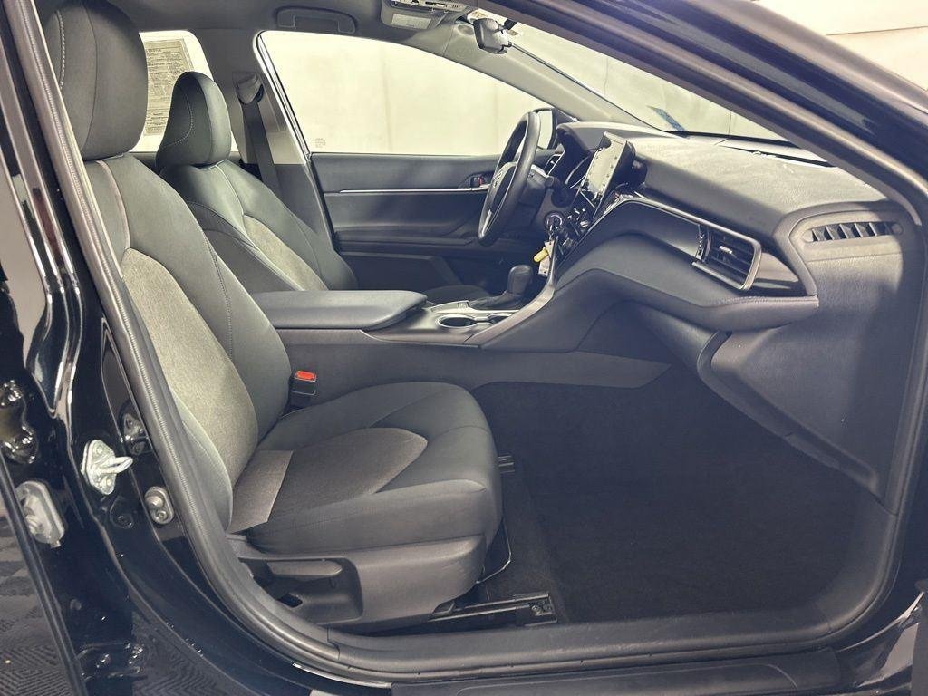 Certified Used 2024 Midnight Black Metallic Toyota LE image 28