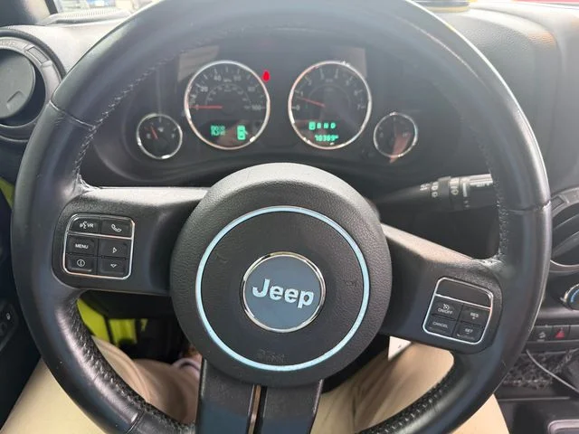 Used 2017 Green Jeep Unlimited Sport image 9