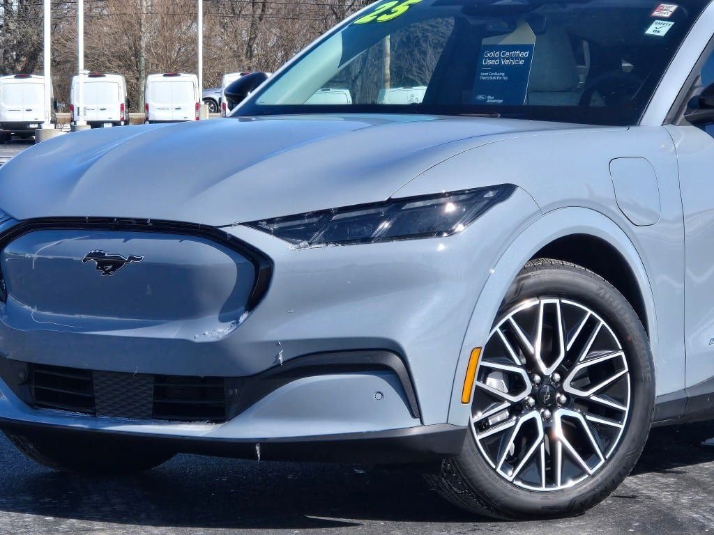 Certified 2025 Ford Mustang Mach-E Premium AWD with VIN 3FMTK3SU8SMA18475 for sale in Plano, IL