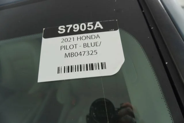 Used 2021 Blue Honda EX-L image 42