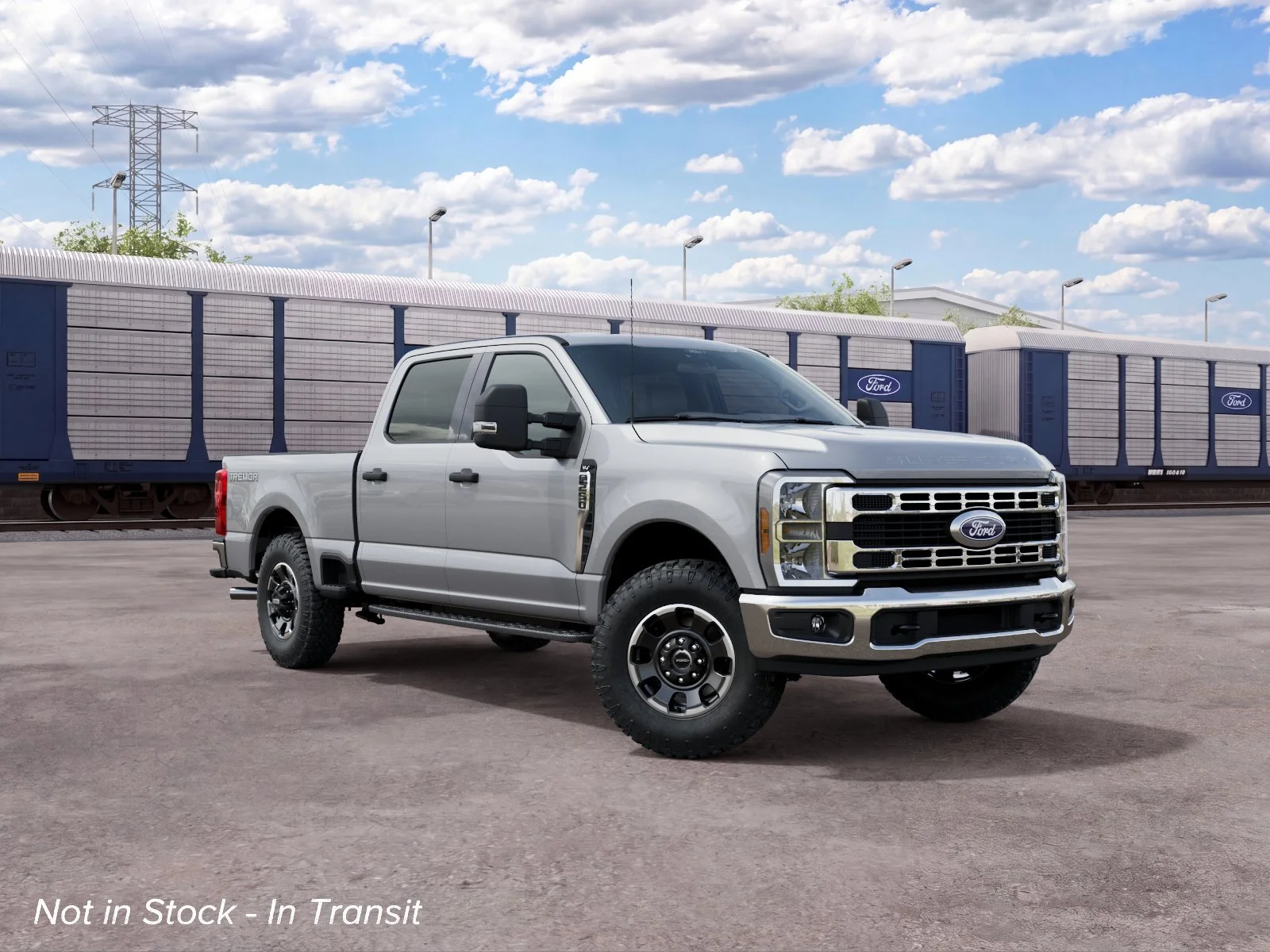 New 2027 Iconic Silver Metallic Ford F-250® XLT image 4