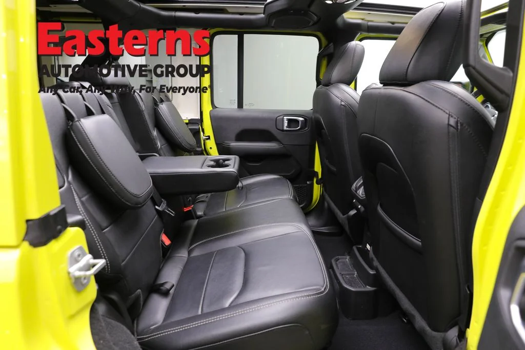 Used 2022 Yellow Jeep Unlimited Sahara 4xe image 24
