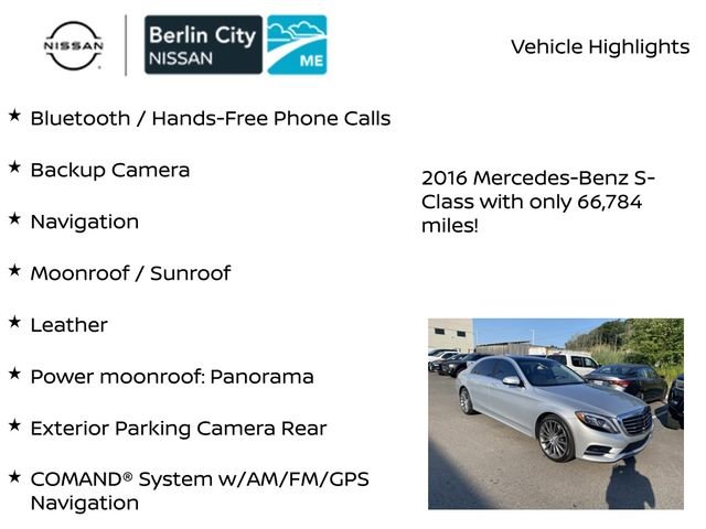 Used 2016  Mercedes-Benz S 550 image 2