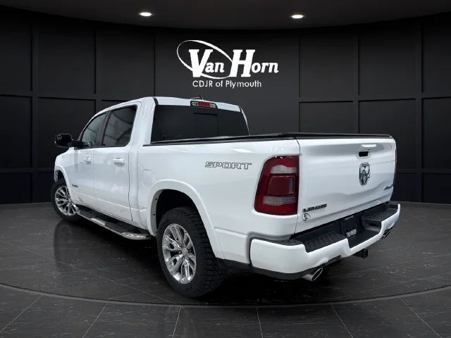 Used 2022 Bright White Clearcoat Ram Laramie image 5