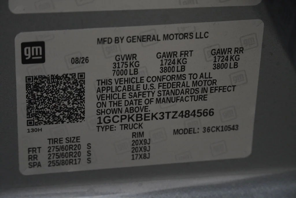 New 2026 Sterling Gray Metallic Chevrolet Custom image 40