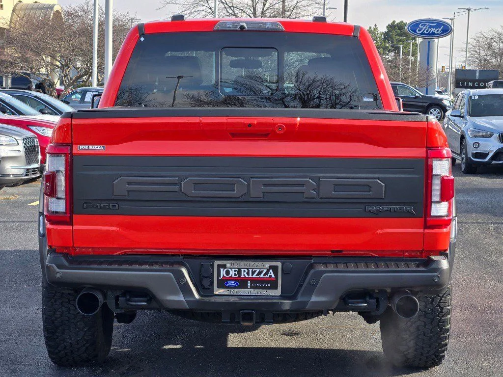 Used 2021 Orange Ford Raptor image 13