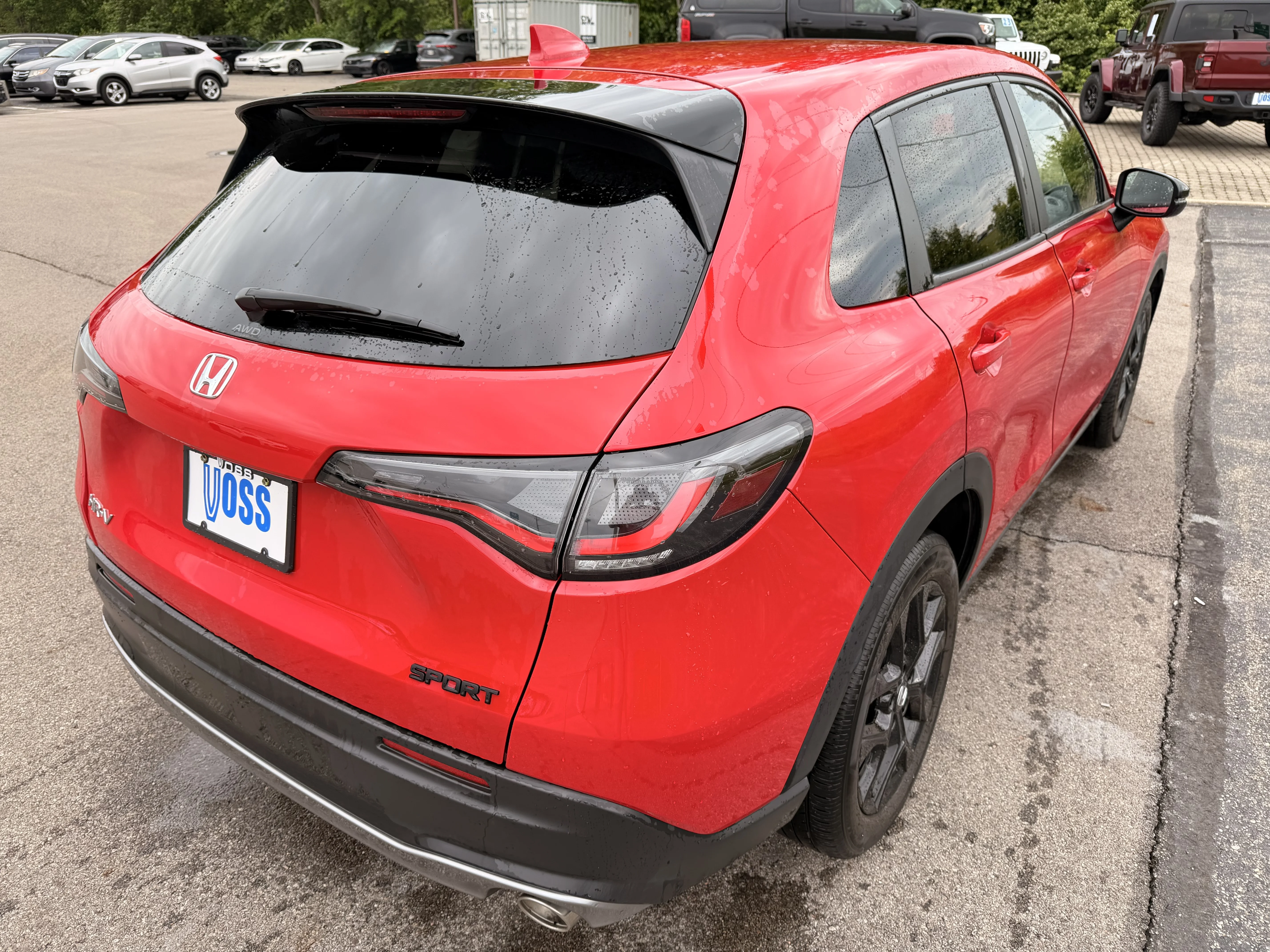 Certified Used 2023 Milano Red Honda Sport image 3