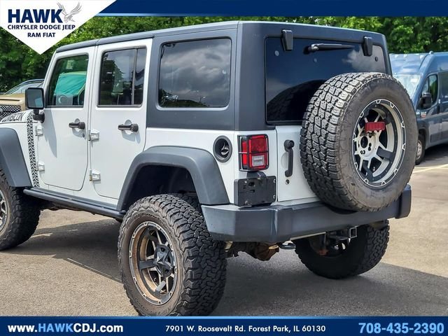 Used 2017 White Jeep Unlimited Rubicon image 6