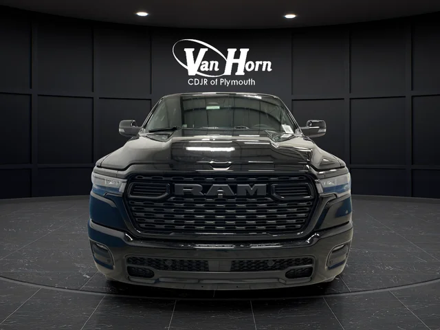 New 2026 Diamond Black Crystal Pearlcoat RAM Big Horn/Lone Star image 2