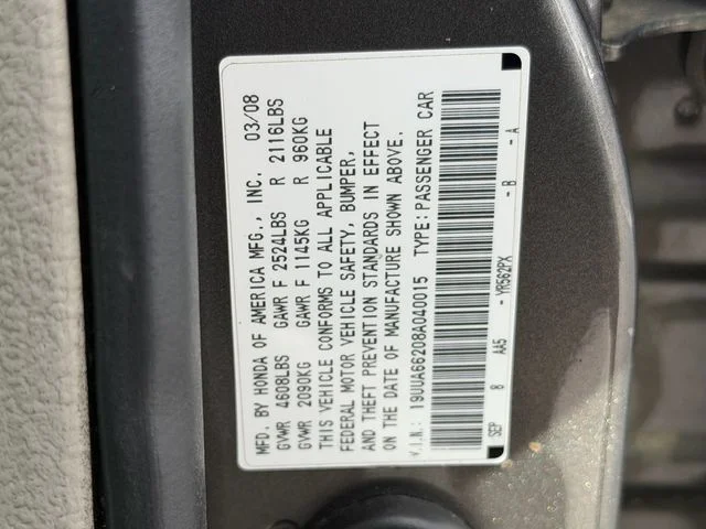 Used 2008 Gray Acura 3.2 image 16