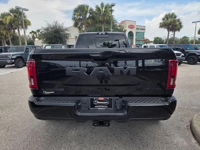 New 2026 Diamond Black Crystal Pearl-Coat Exterior Paint RAM Laramie image 11