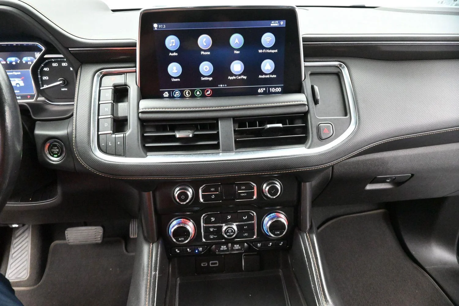 Used 2021 Dark Sky Metallic GMC AT4 image 25