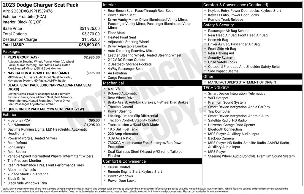 Used 2023  Dodge R/T Scat Pack image 35
