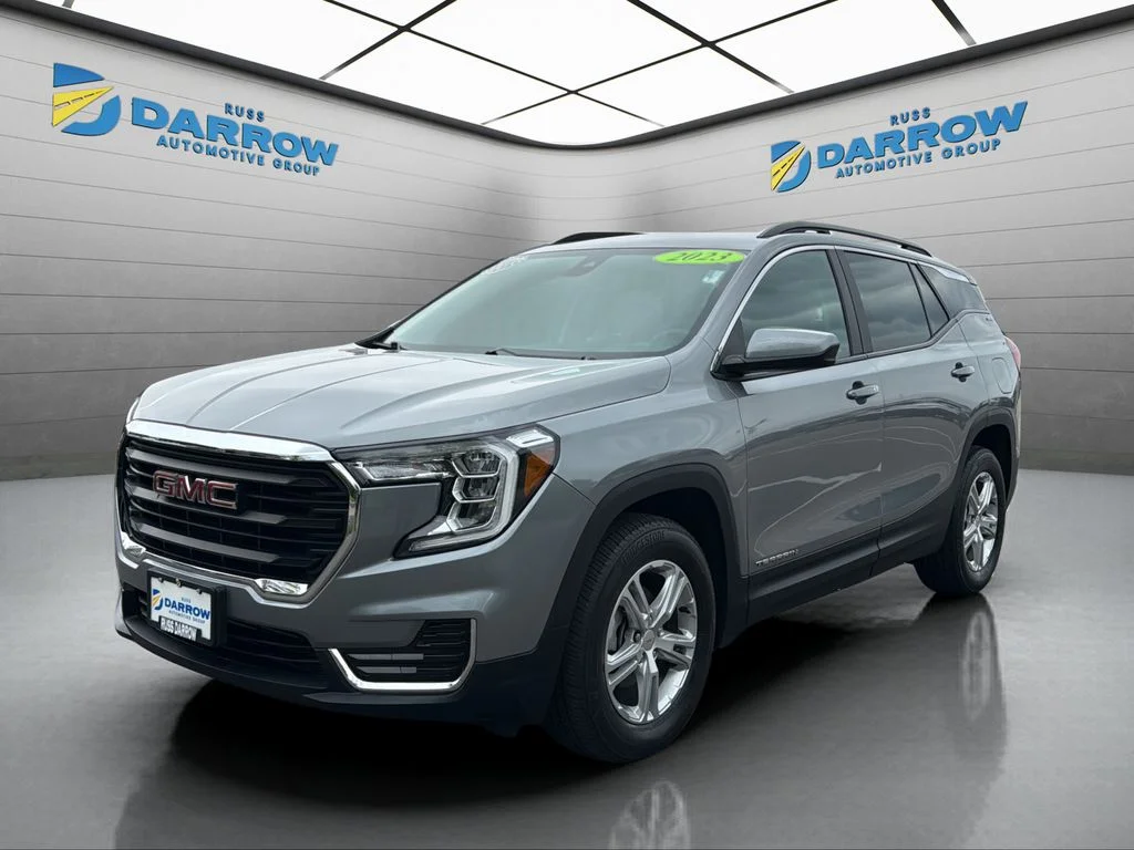 Used 2023 Silver GMC SLE image 1