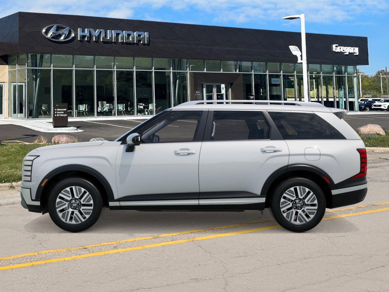 New 2027 Creamy White Pearl Hyundai SEL 7P image 3