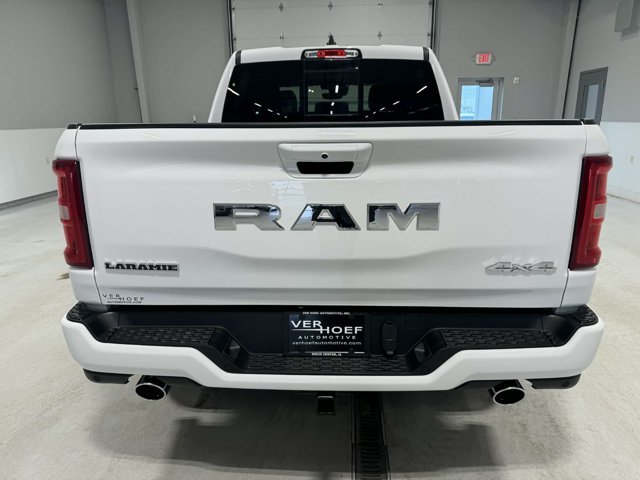 New 2026 Bright White Clear-Coat Exterior Paint RAM Laramie image 4