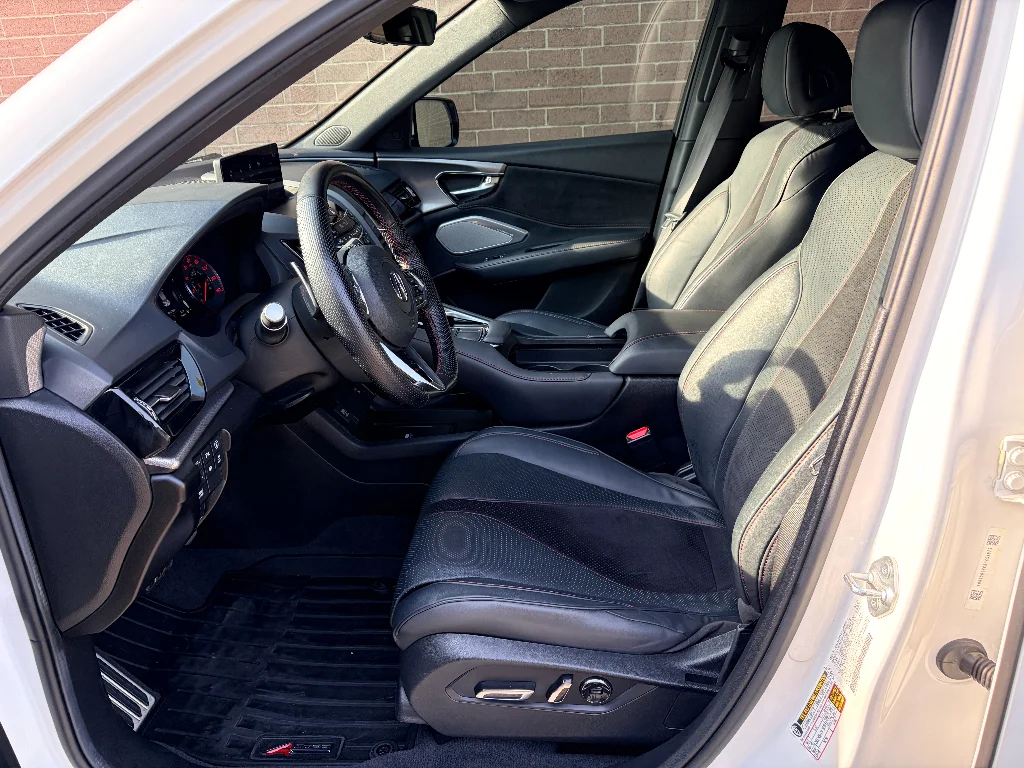 Used 2024 Platinum White Pearl Acura w/A-Spec Advance Package image 12