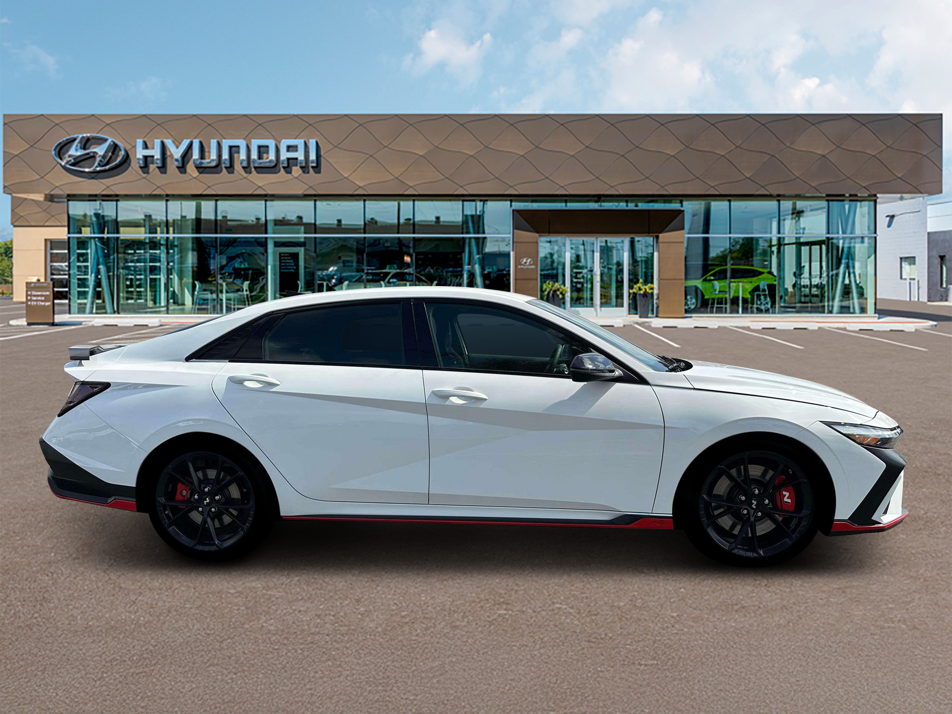 New 2026 Atlas White Hyundai Sedan image 9