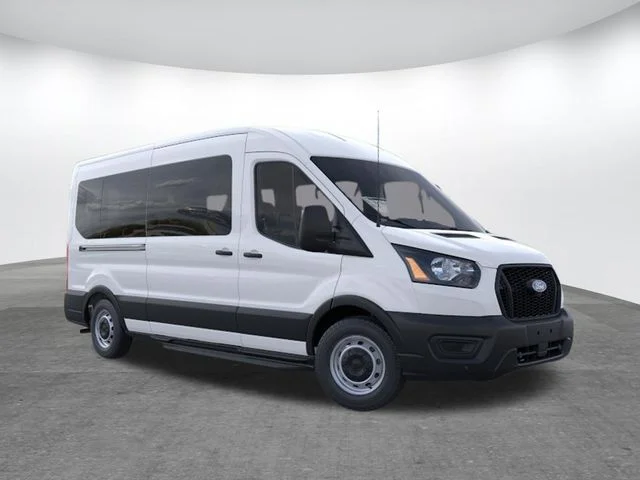 New 2026 Oxford White Ford Passenger Van XL image 7