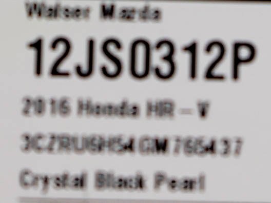 Used 2016 Crystal Black Pearl Honda EX image 26
