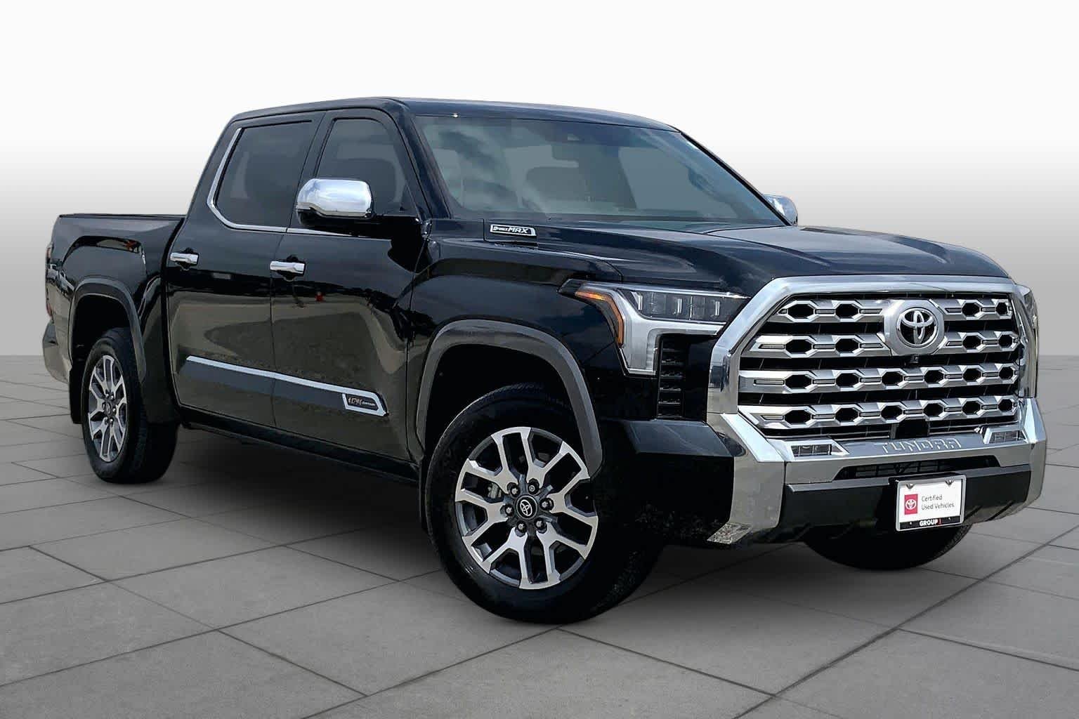 Used 2025 Midnight Black Metallic Toyota 1794 Edition Hybrid image 3