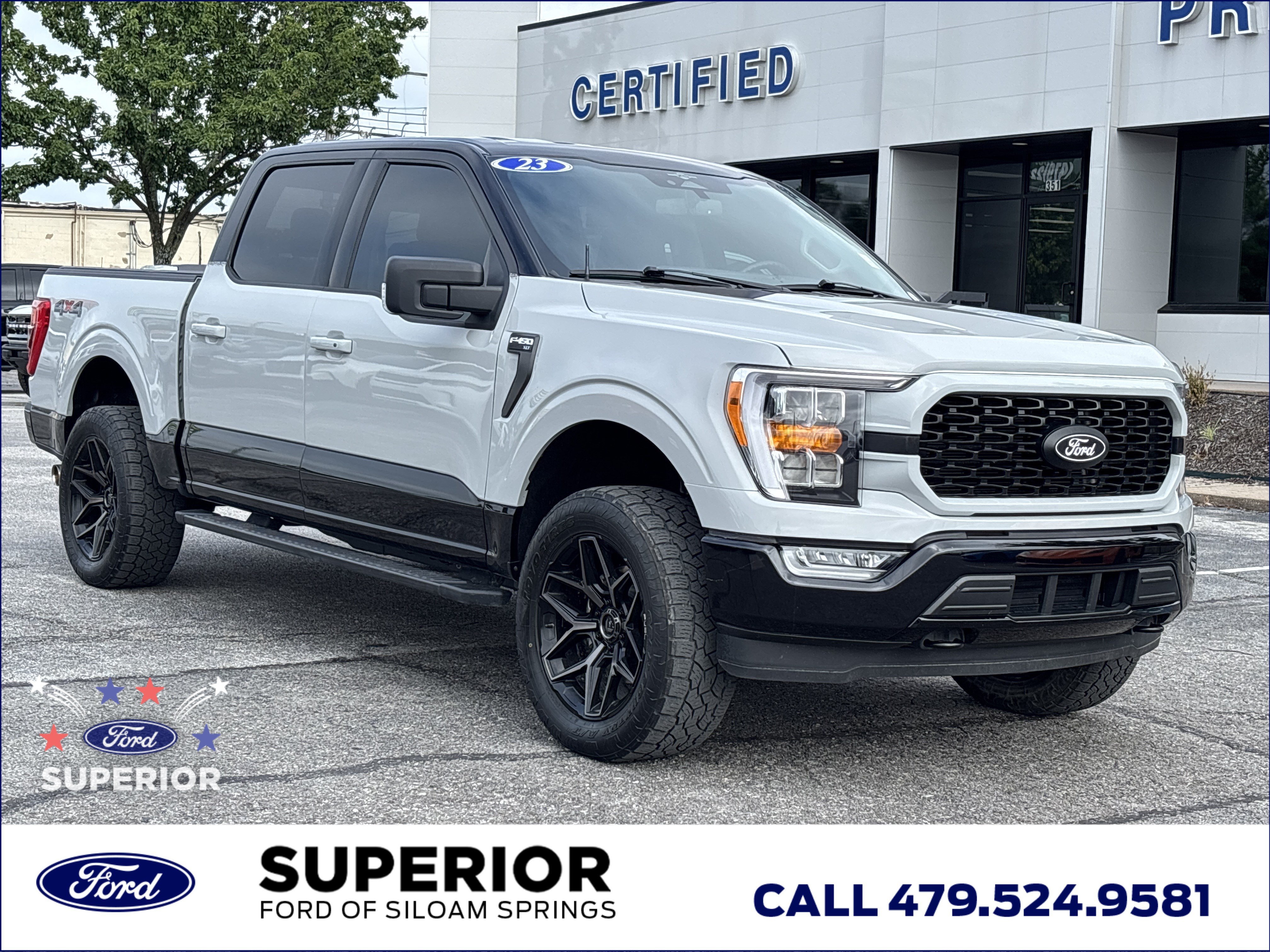 Used 2023 Black Gray Ford XLT 4WD image 1