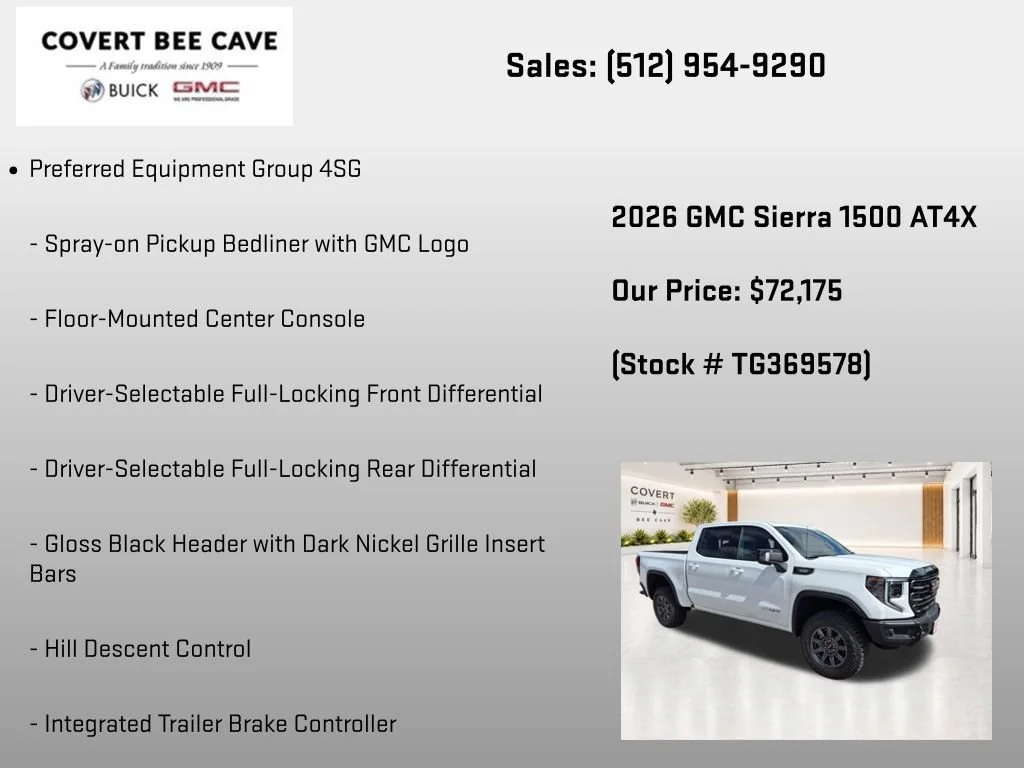 2026 GMC Sierra 1500 AT4X - Photo 20