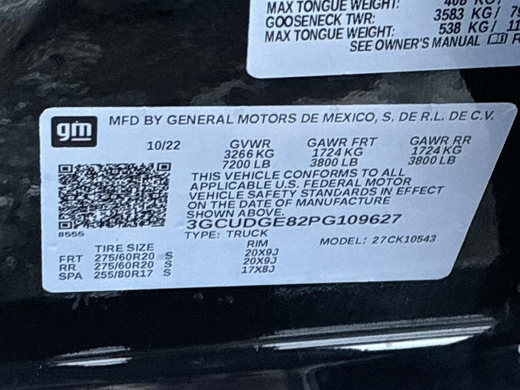 Used 2023 Black Chevrolet LTZ image 22