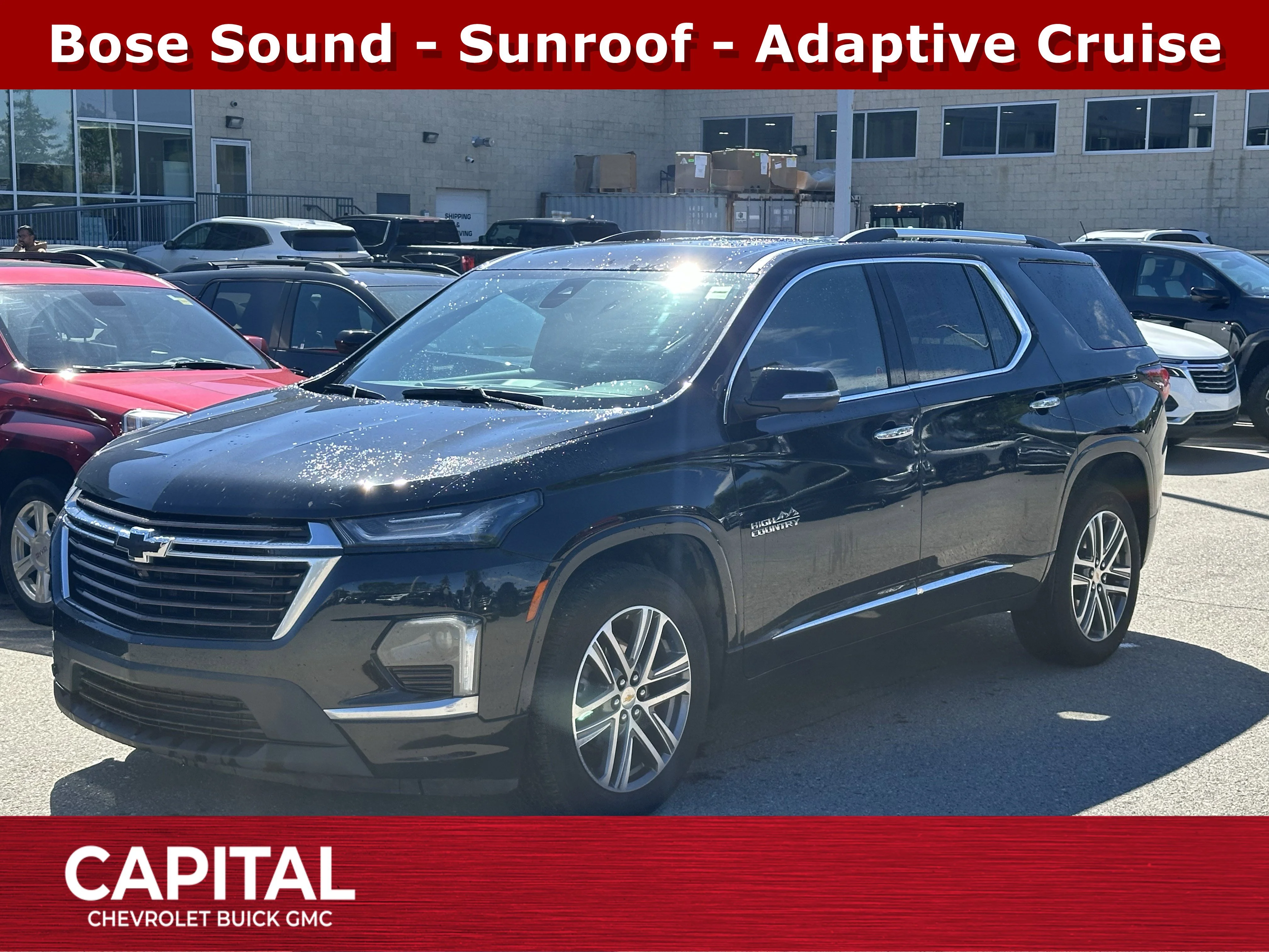 Certified Used 2023 Black Chevrolet High Country image 1