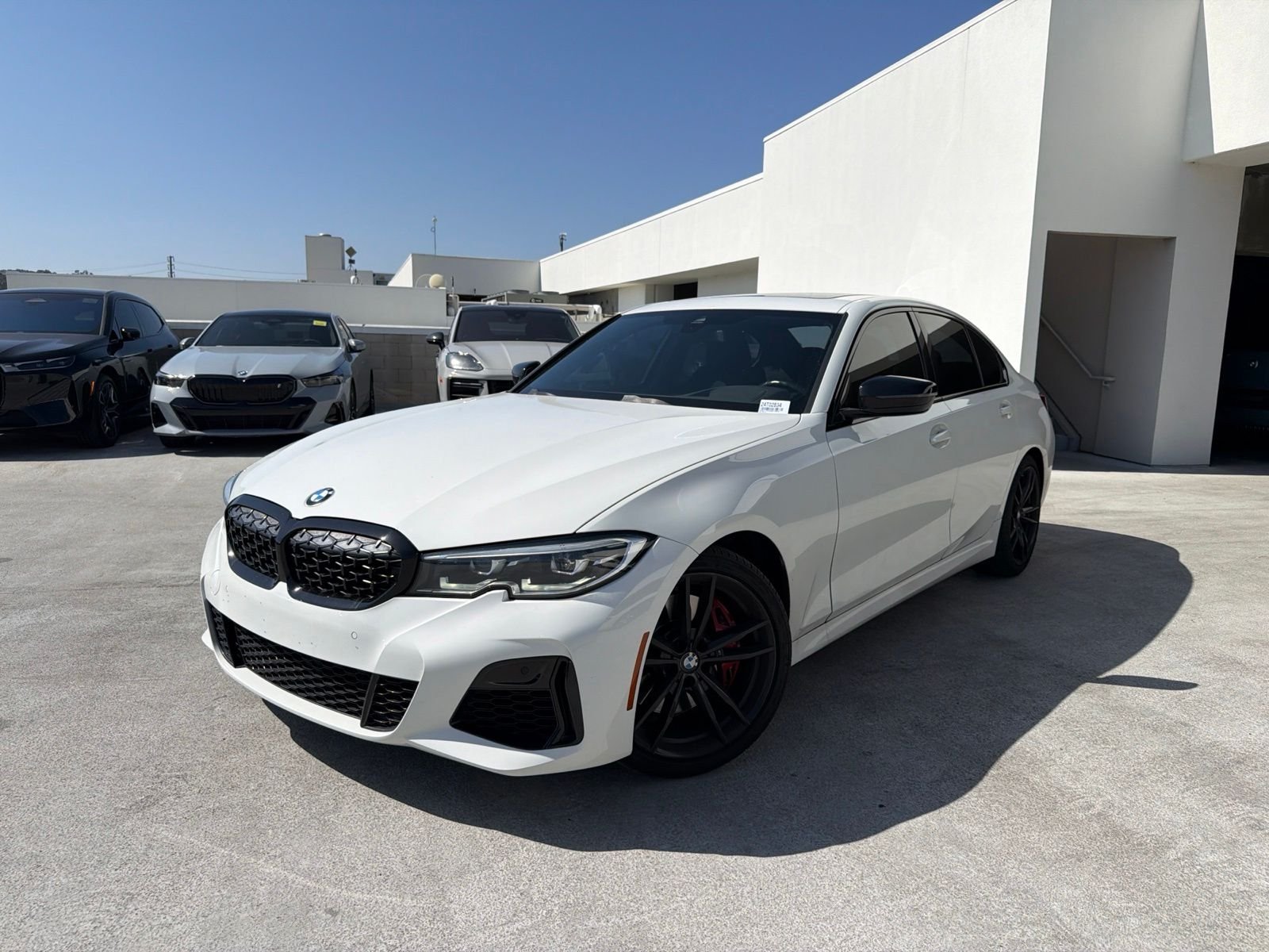 Used 2021 Alpine White BMW M340i image 3
