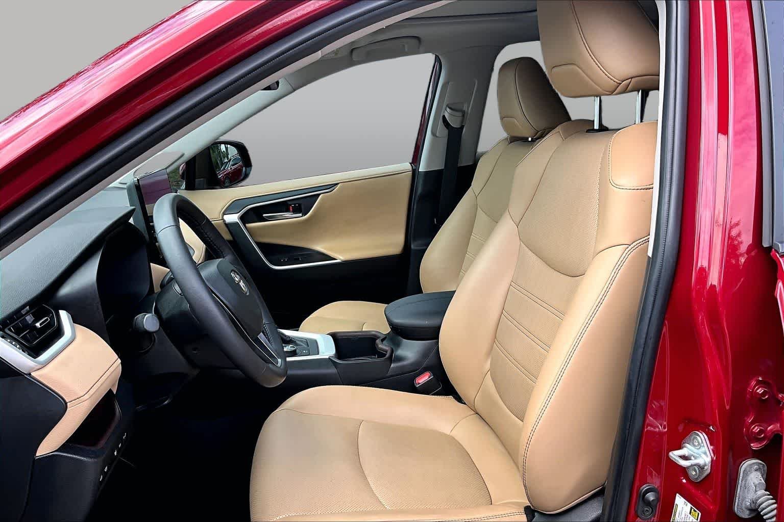 Used 2024 Ruby Flare Pearl Toyota Hybrid Limited image 8