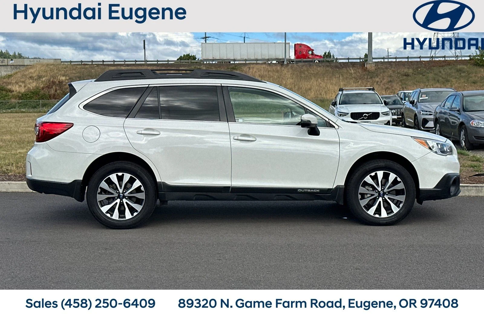 Used 2017 White Subaru 3.6R image 2